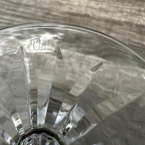 Waterford Crystal Ireland Retired Ashling Cut Claret 5 7/8" Wine Glass-Exquisite - Picture 7 of 7